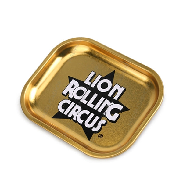 Gold Tray Lion Rolling Circus