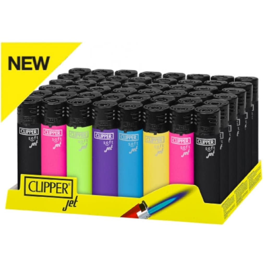 Clipper Classic Original Jet Flame Lighter Display - CKJ11R ...