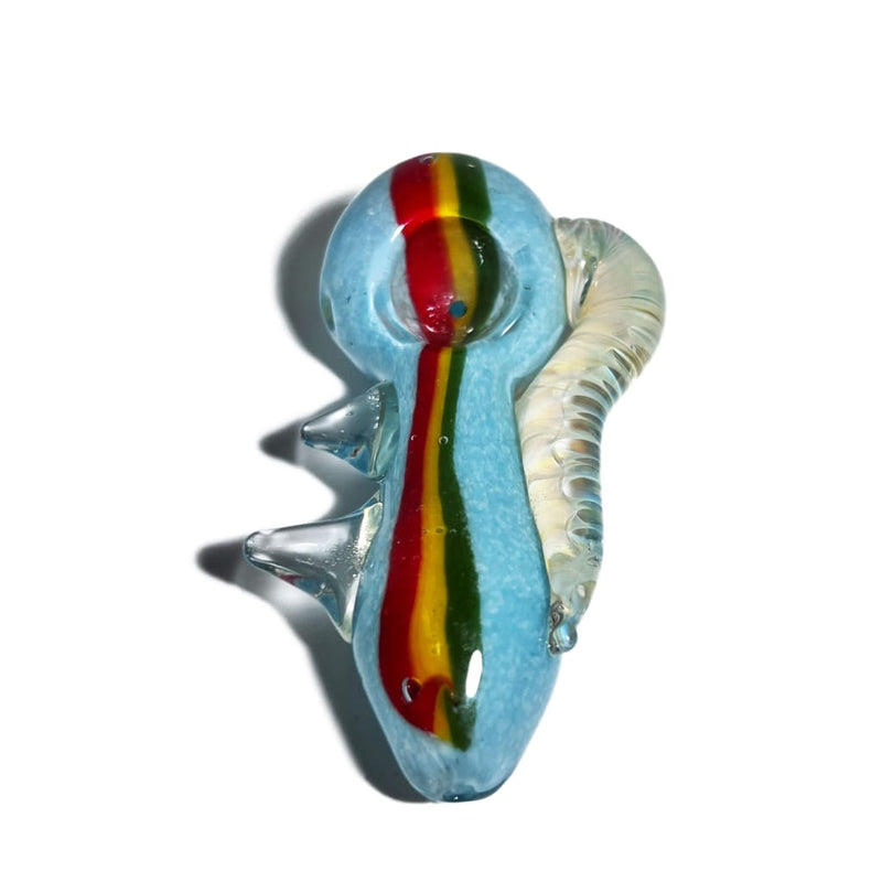 Horned Rasta Striped Spoon On sale