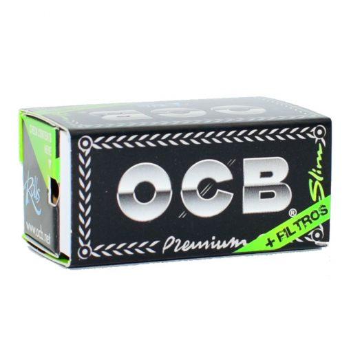 Papel OCB Premium Rolls SLIM 4m + TIPS