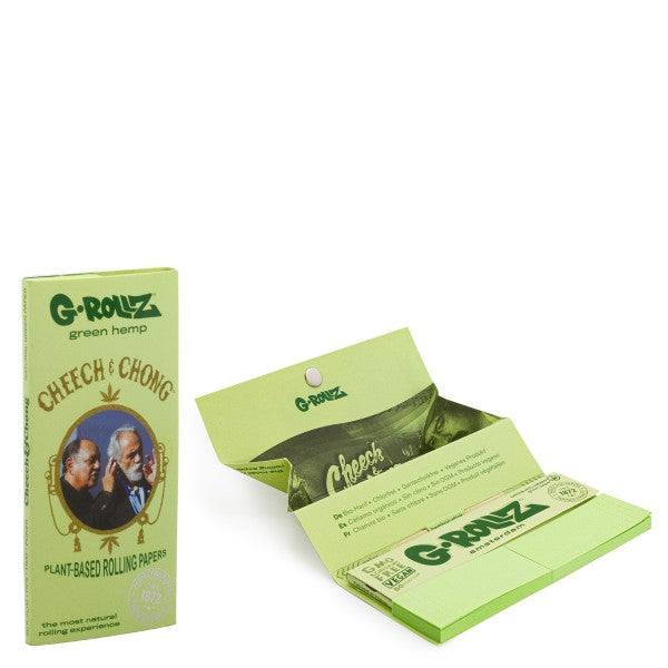 G-rollz | | Cheech & Chong KS Papers + Tips + Tray 16ct