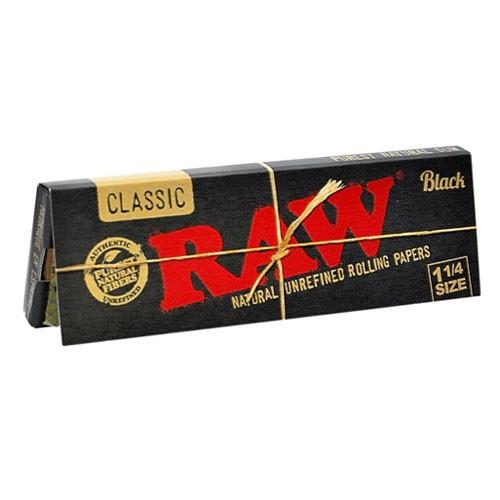 Papel RAW Classic Black 1 1/4