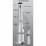 Travelmaster 2.0 - Stainless Steel Travelers Bong On sale