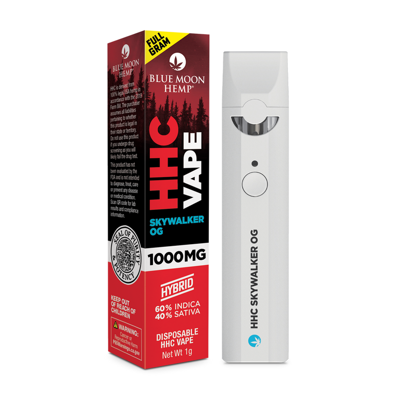 Vaporizador Desechable Delta 8 , Delta 10, HHC Blue Moon Hemp