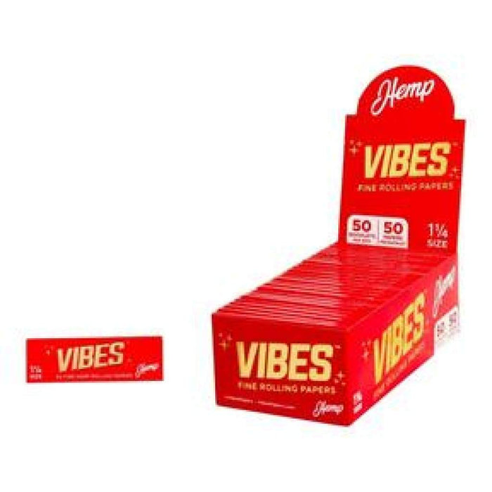 Vibes Hemp Rolling Paper - 1 1/4 Size On sale