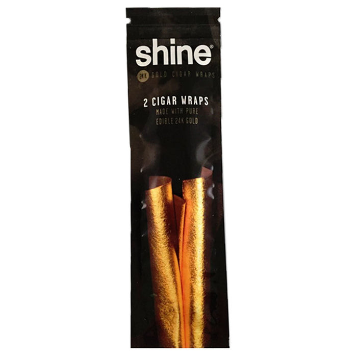 Shine Gold Cigar Wraps